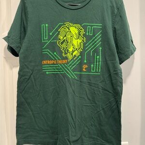 Madtree Brewing Company Entropic Theory Graphic T Shirt Green Beer Tee